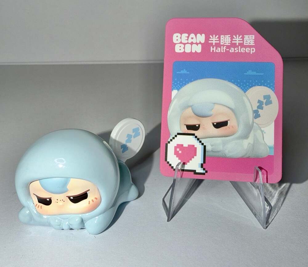BeanBin On Duty Series Confirmed Mini Bean Blind Box Half Asleep